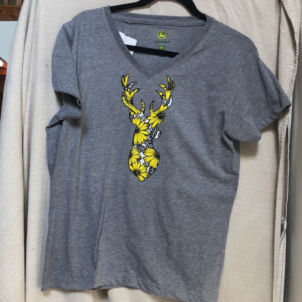 John Deere girly tee